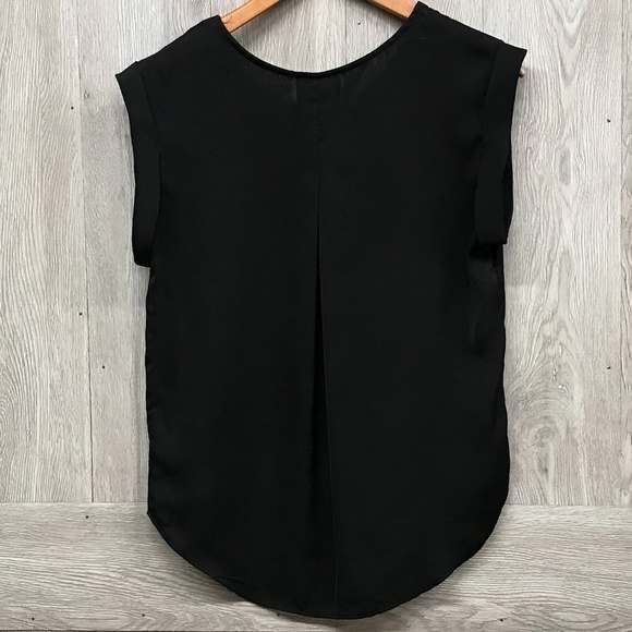 Shine Star Cuffed Short Sleeve High Low Top BB364 - Picture 4 of 8